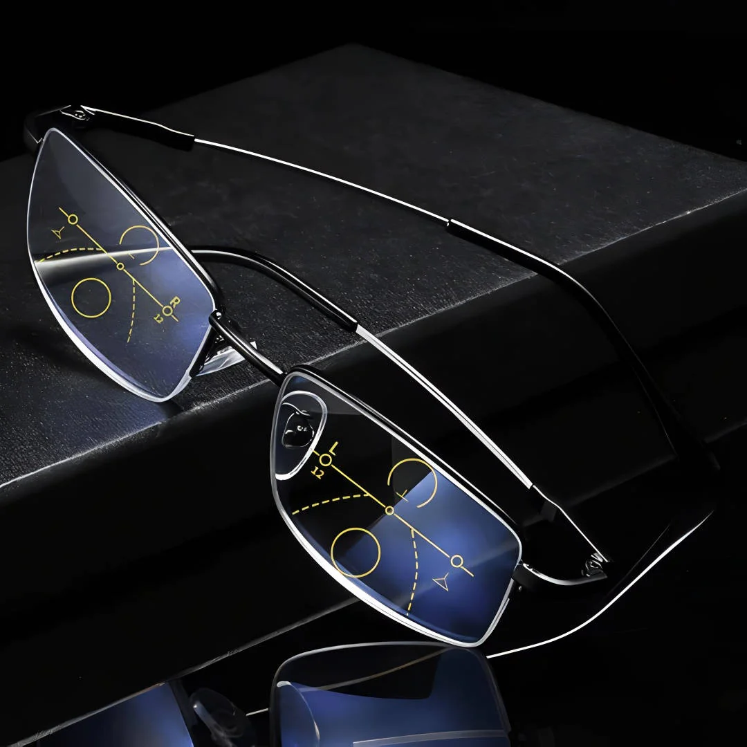 Smart German Progressive Glasses – Multifocal Intelligent Reading & Distance Eyewear - Image 2