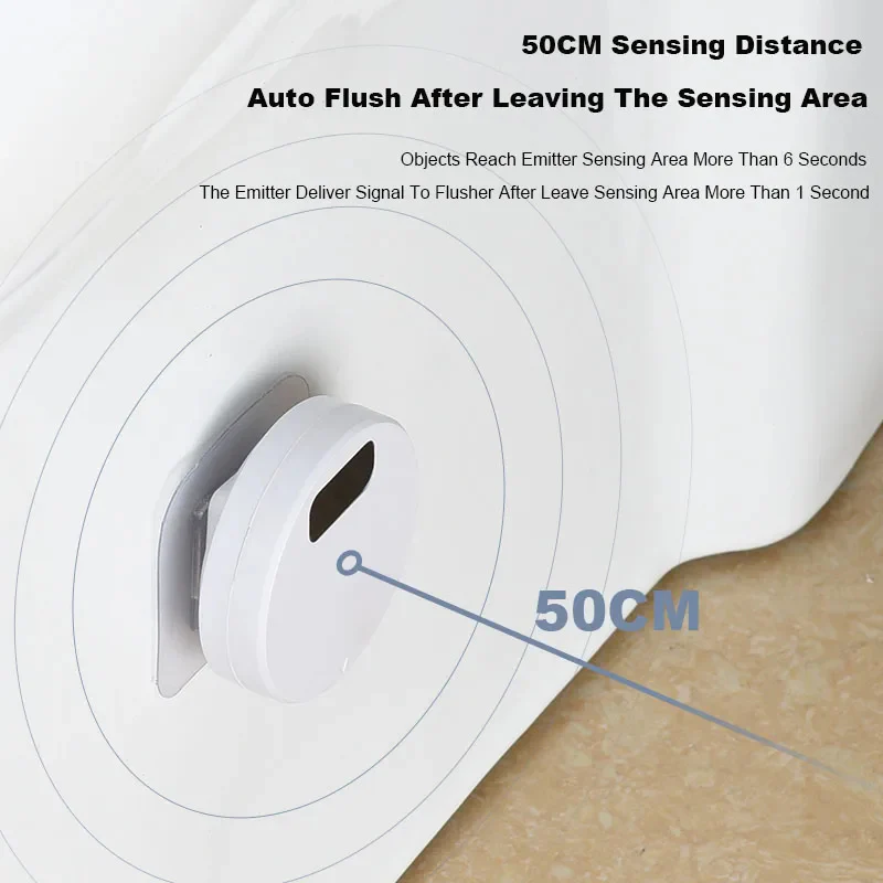 Smart Infrared Sensor Toilet Flusher - Image 3