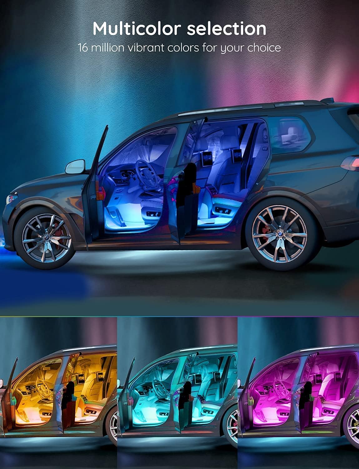 Smart Interior Car Led Light Strips - Image 2