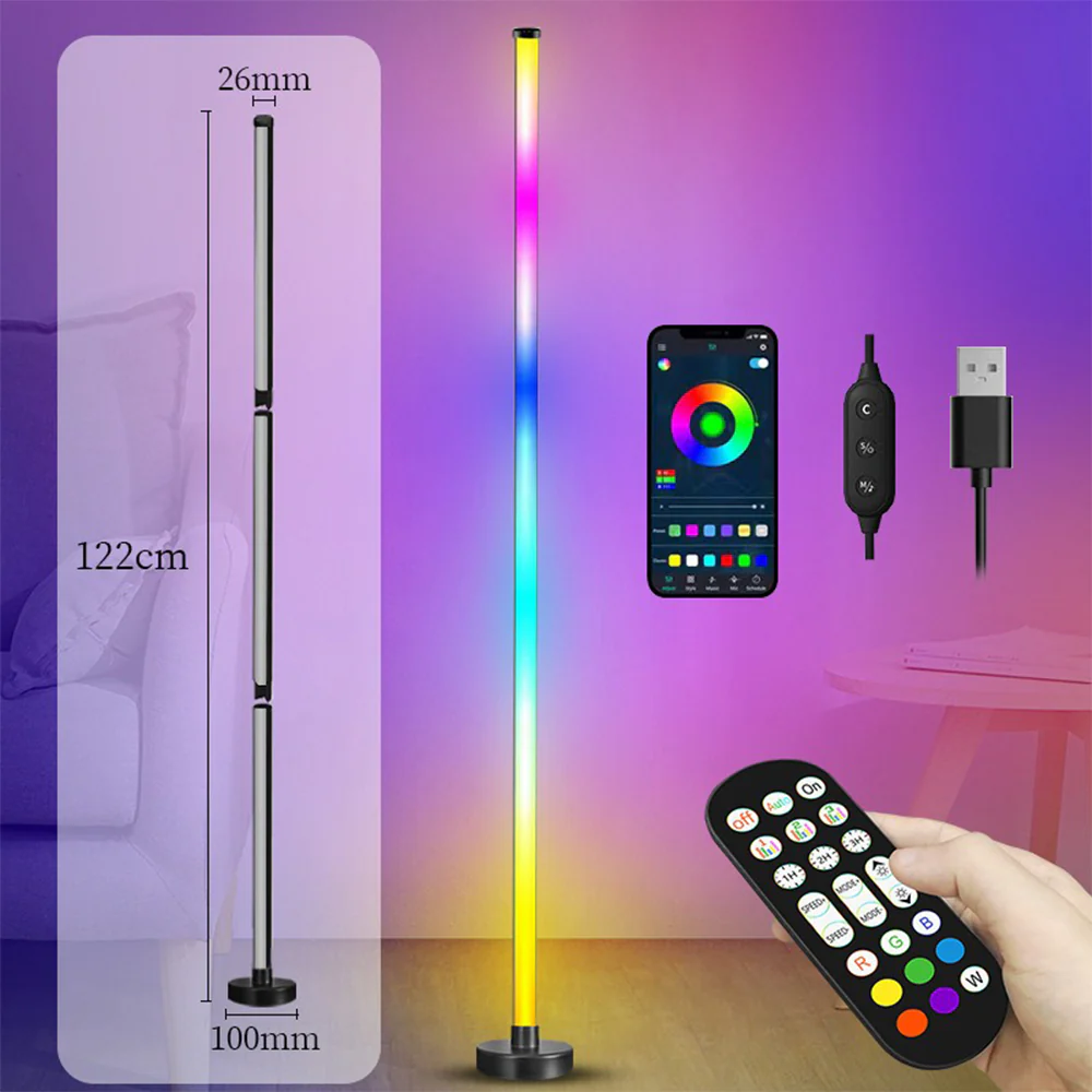 Smart LED Floor Lamp - Image 5