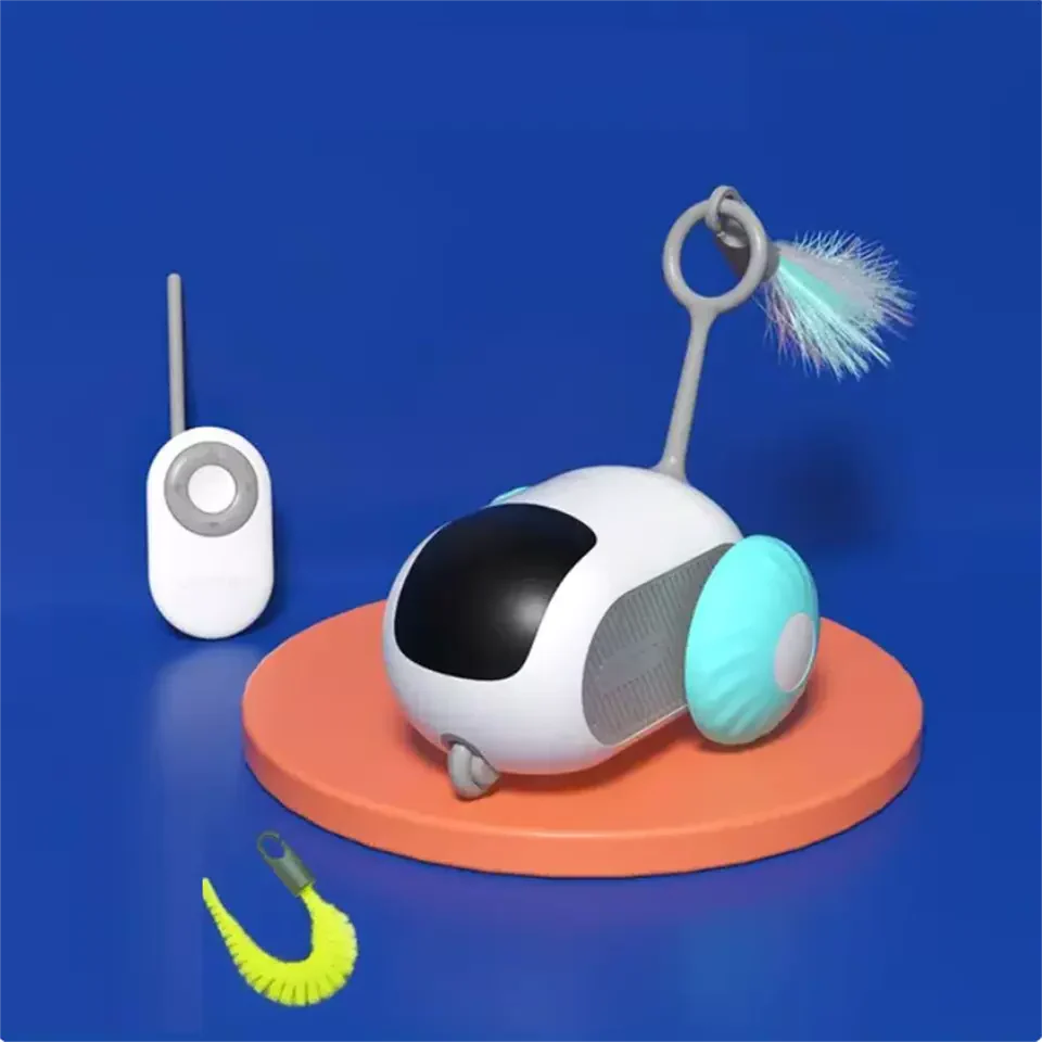 Smart Pet Sports Car Toy - Remote Control Interactive Cat Toy USB Charging - Image 4