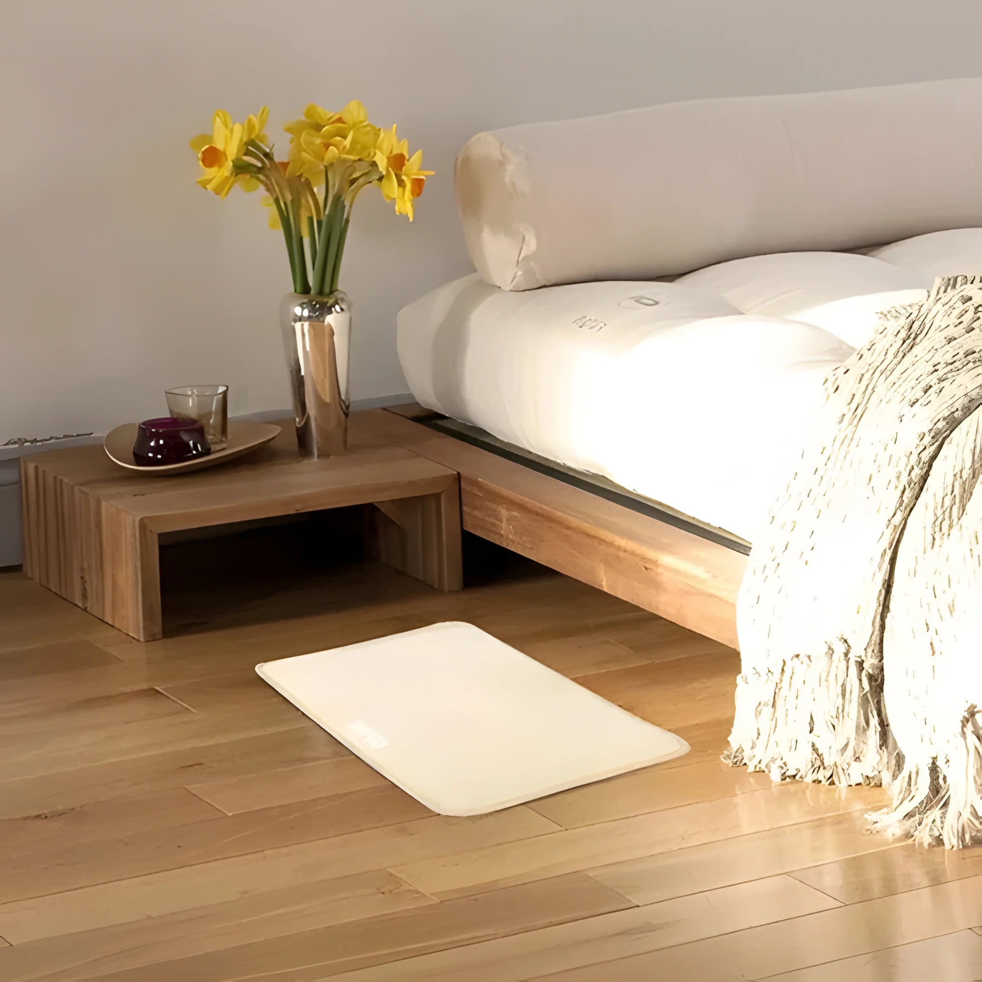 Smart Rug Carpet Alarm Clock | Soft Carpet Alarm for Heavy Sleepers - Lazy Alarms & Home Decoration - Image 2