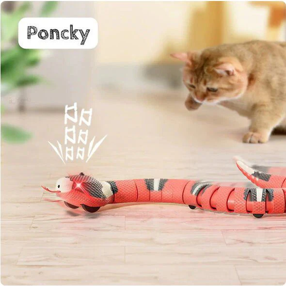 Smart Sensor Interactive Snake Toy For Cats - Image 3