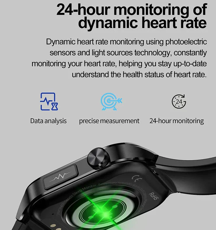Smartwatch For Seniors Blood Pressure Sugar Health Management - Image 4