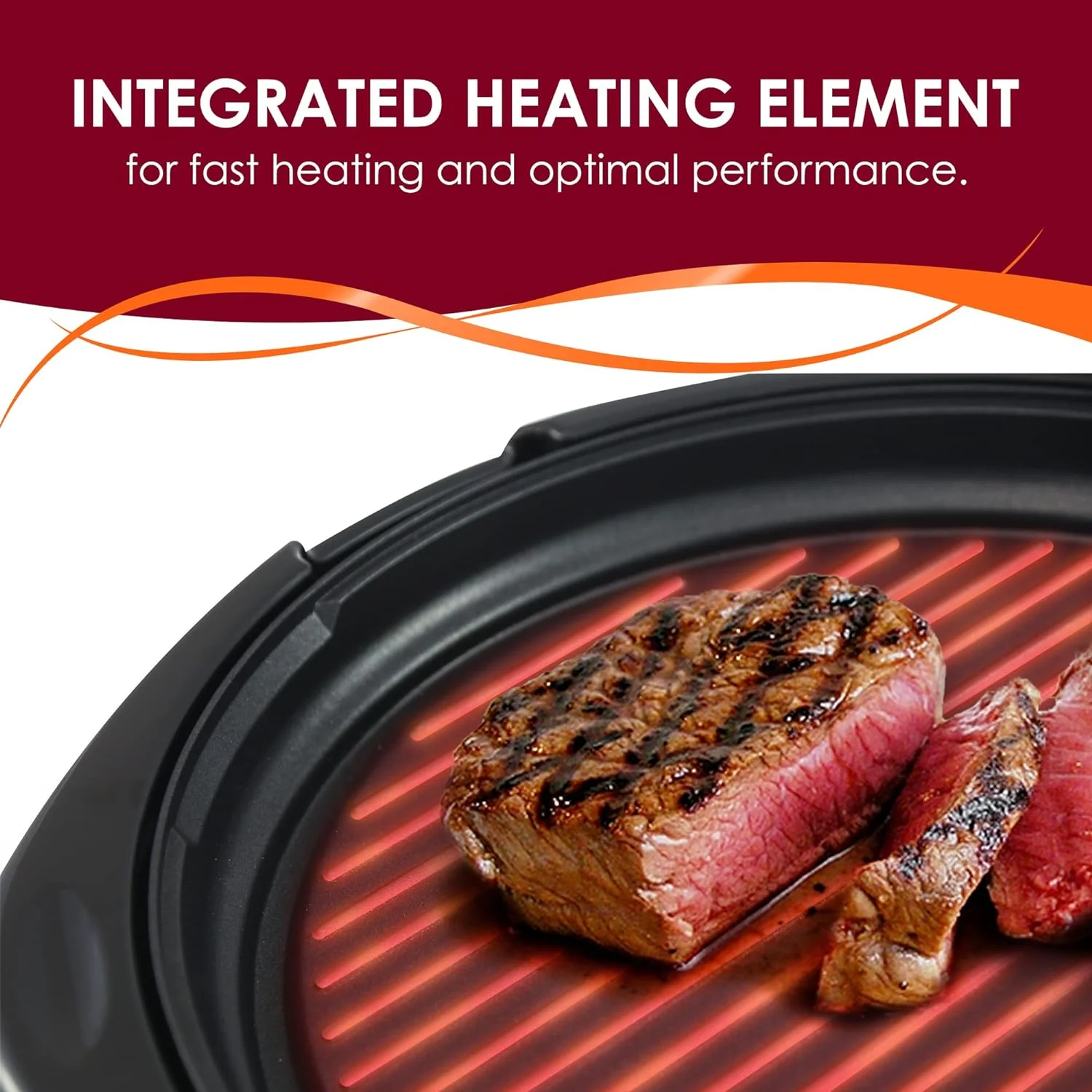 Smokeless Electric Tabletop Grill Nonstick - Image 5
