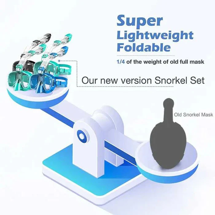 Snorkeling Mask with Dry Top System - Image 10