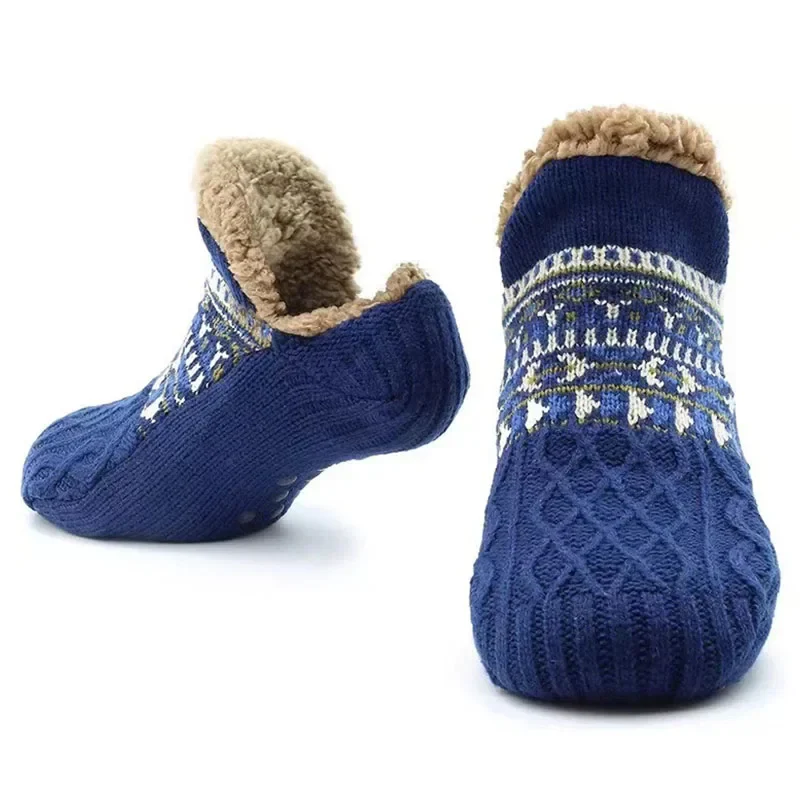 Snow Pattern Warm Socks for Winter - Image 6
