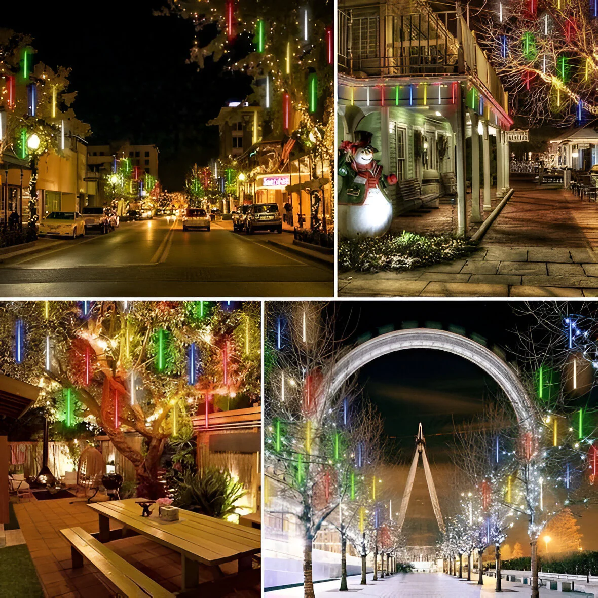 Snowfall Garland Lights (set of 8) - Image 12