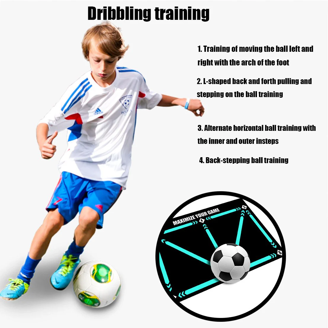 Soccer Training Mat for all skill levels - Image 2