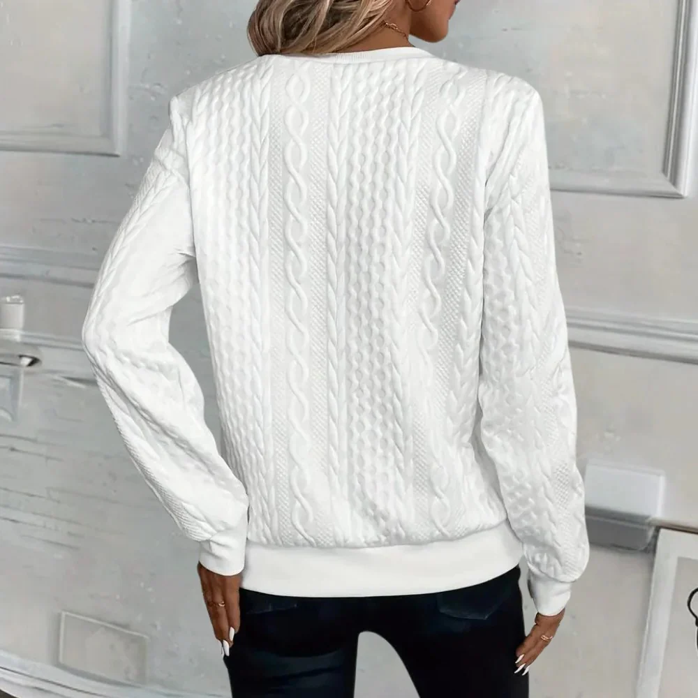 Soft and Casual Textured Sweater For Women - Image 6