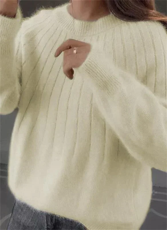 Soft Cashmere Knitted Sweater for Women - Warm and Luxury - Image 4