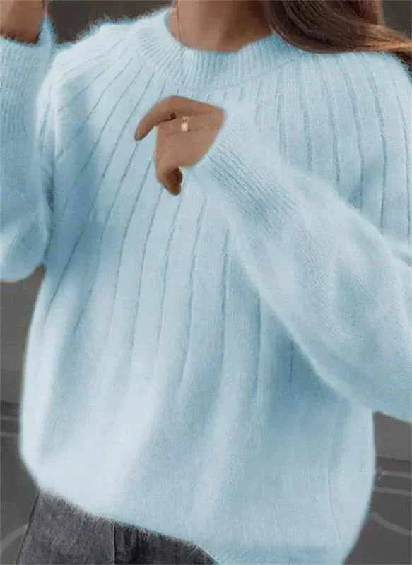 Soft Cashmere Knitted Sweater for Women - Warm and Luxury - Image 6