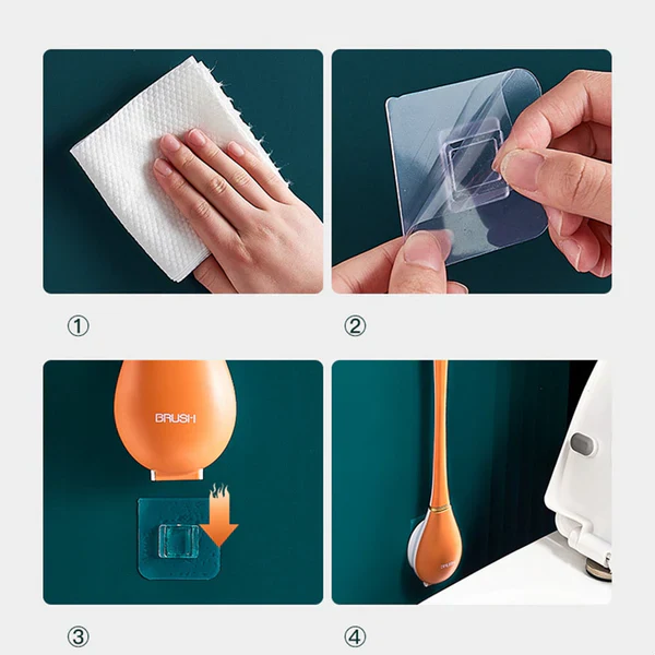 Soft Silicone Toilet Brush - Image 3