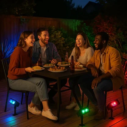 Solar LED Multi-Zoom Spot Light - Image 12