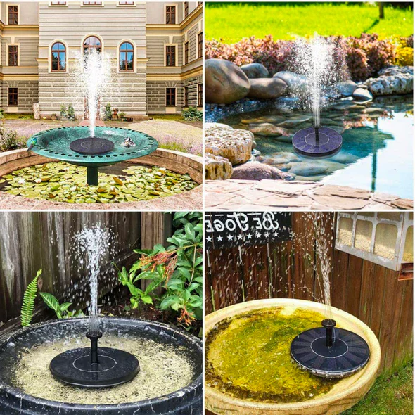 Solar-Powered Garden Fountain Pump - Image 4