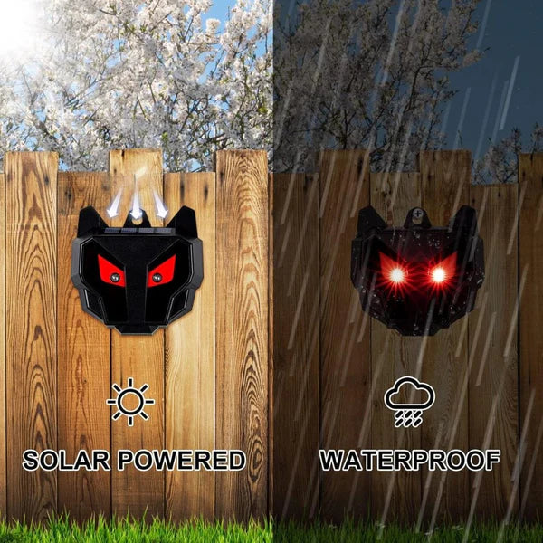 Solar Powered Outdoor Nocturnal Animal Repeller 2PCS - Image 3