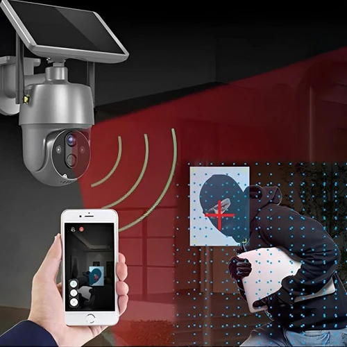 Solar-Powered Outdoor Surveillance Camera - Image 10