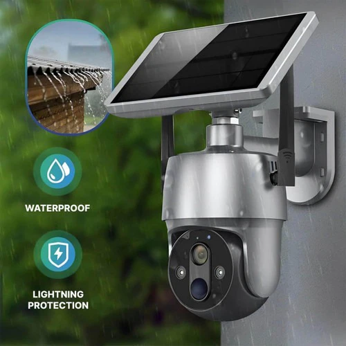Solar-Powered Outdoor Surveillance Camera - Image 2