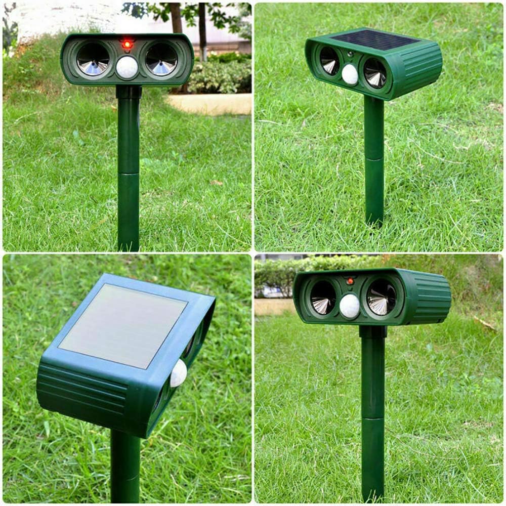 Solar-powered Ultrasonic Animal Repellent - Image 2