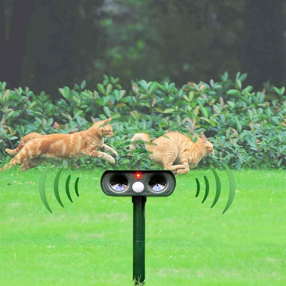 Solar-powered Ultrasonic Animal Repellent - Image 5