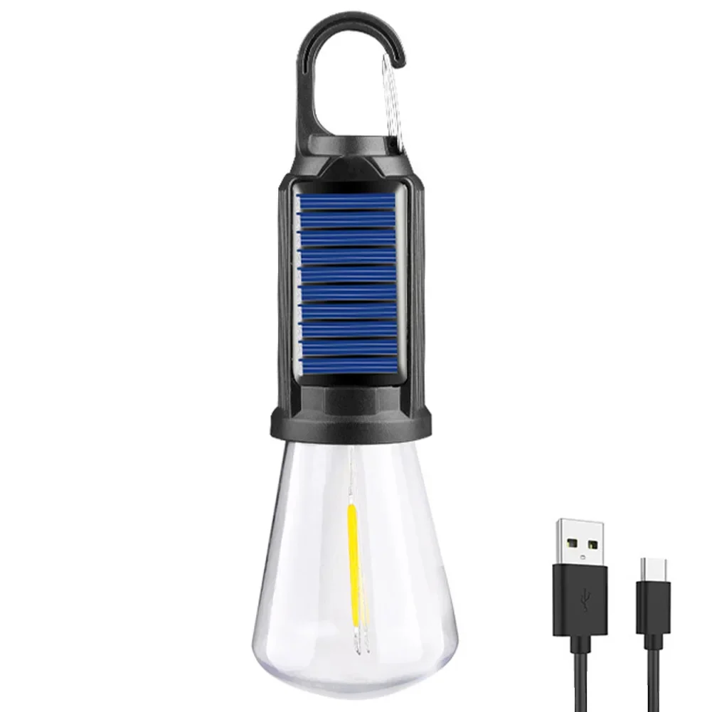 Solar Rechargeable Hooked Camping Light - Image 5