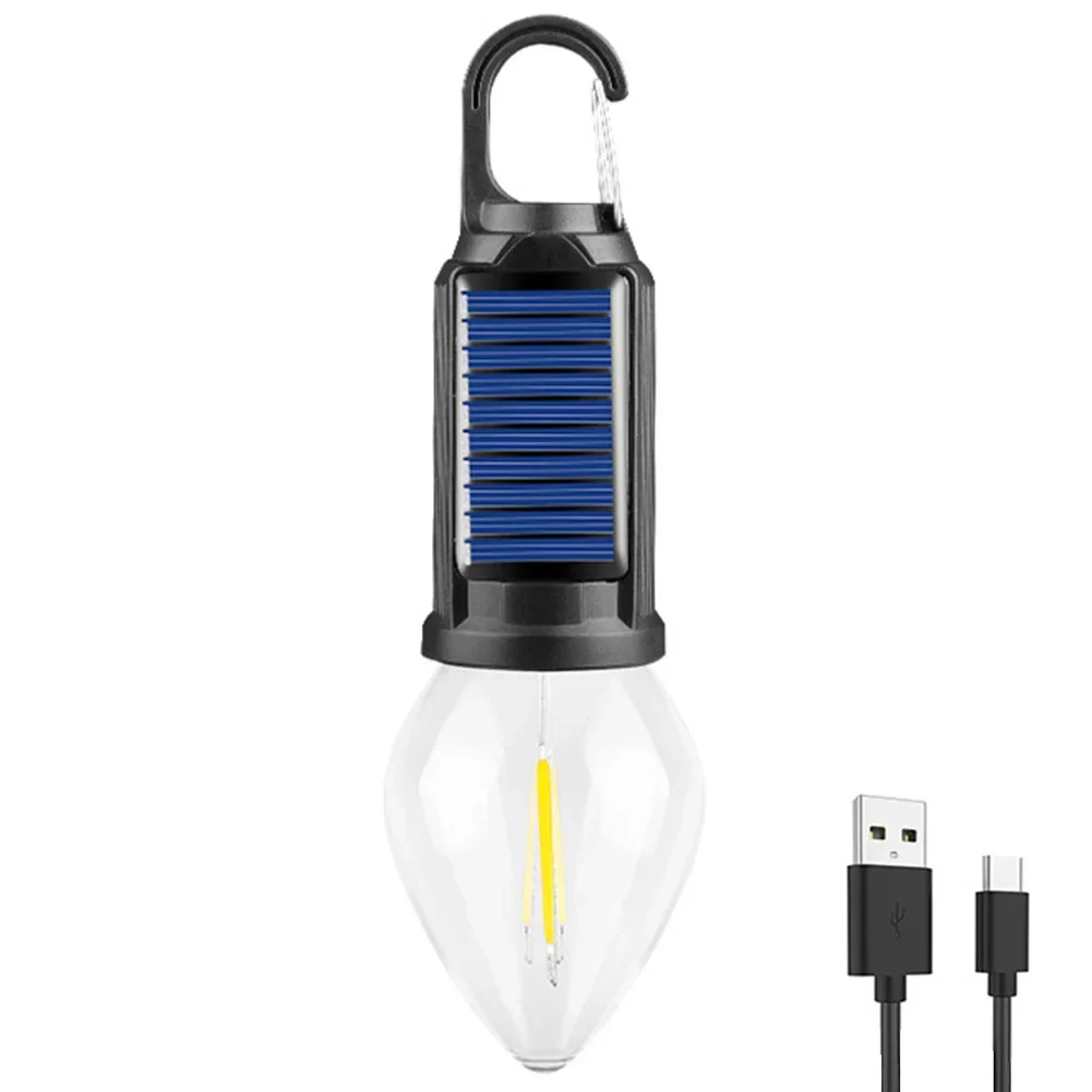 Solar Rechargeable Hooked Camping Light - Image 7