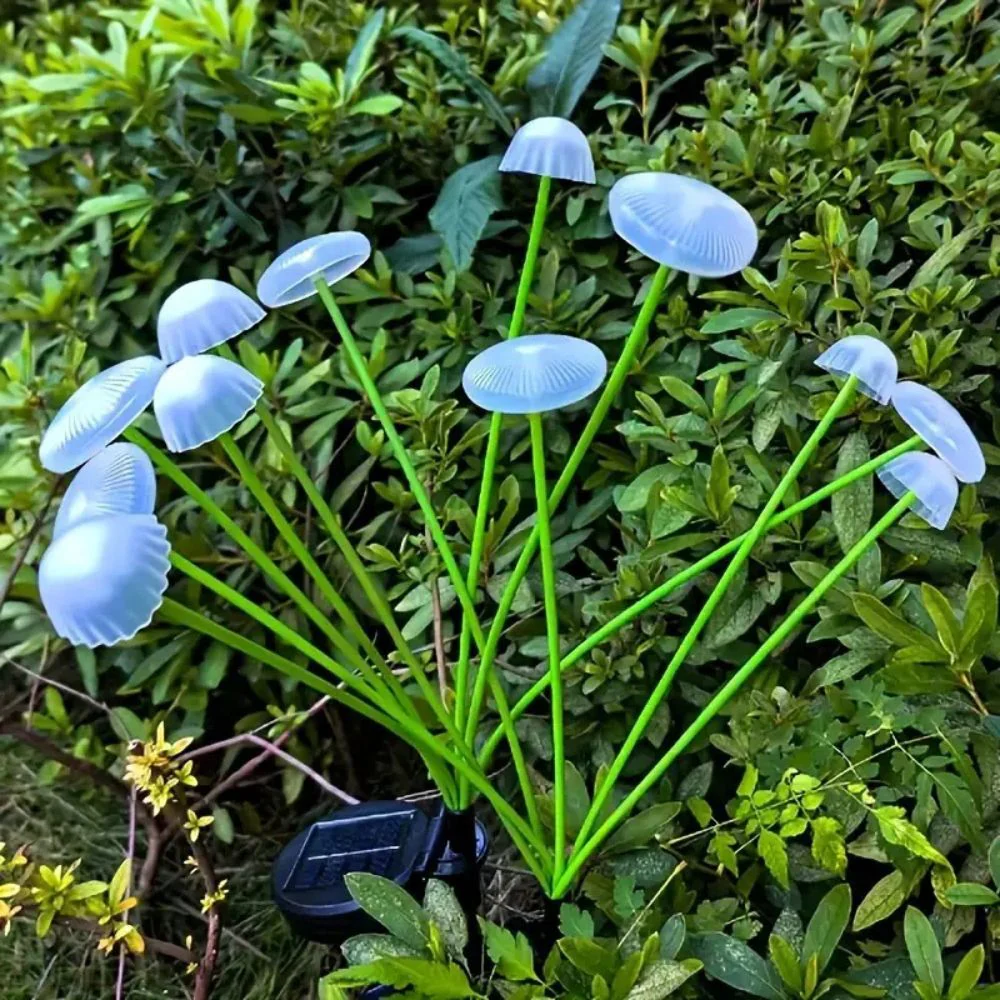 Solar Swaying Mushroom Garden Decor Lights - Image 5
