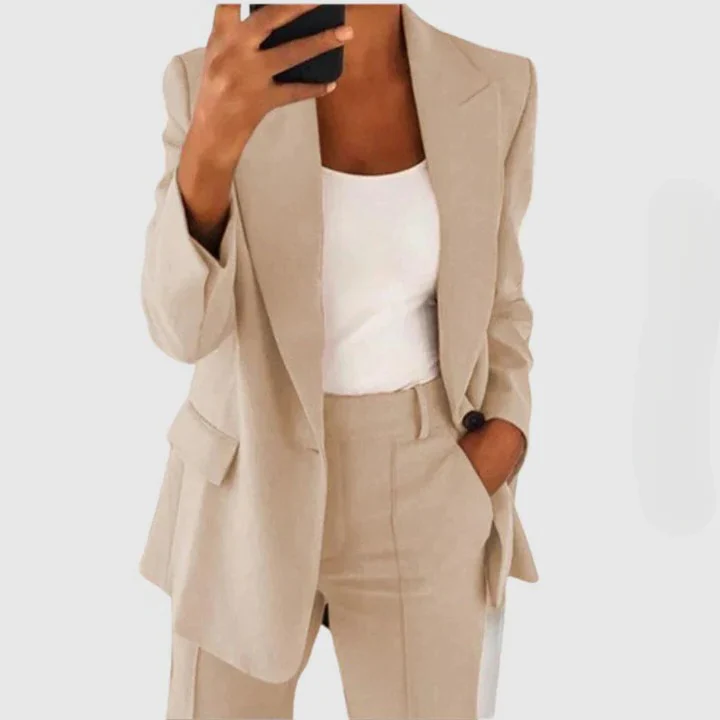 Sophisticated Style Chic Blazer Set - Image 4