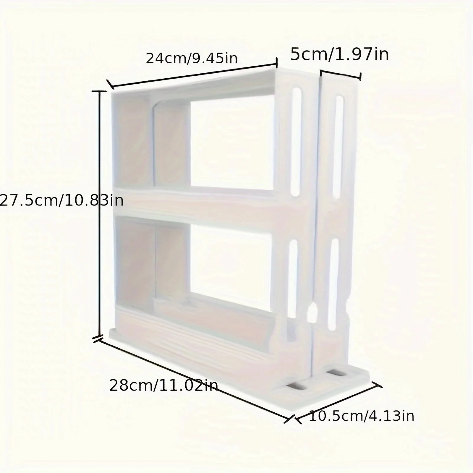 Spice Rack Organizer with Swivel Shelves - Image 4