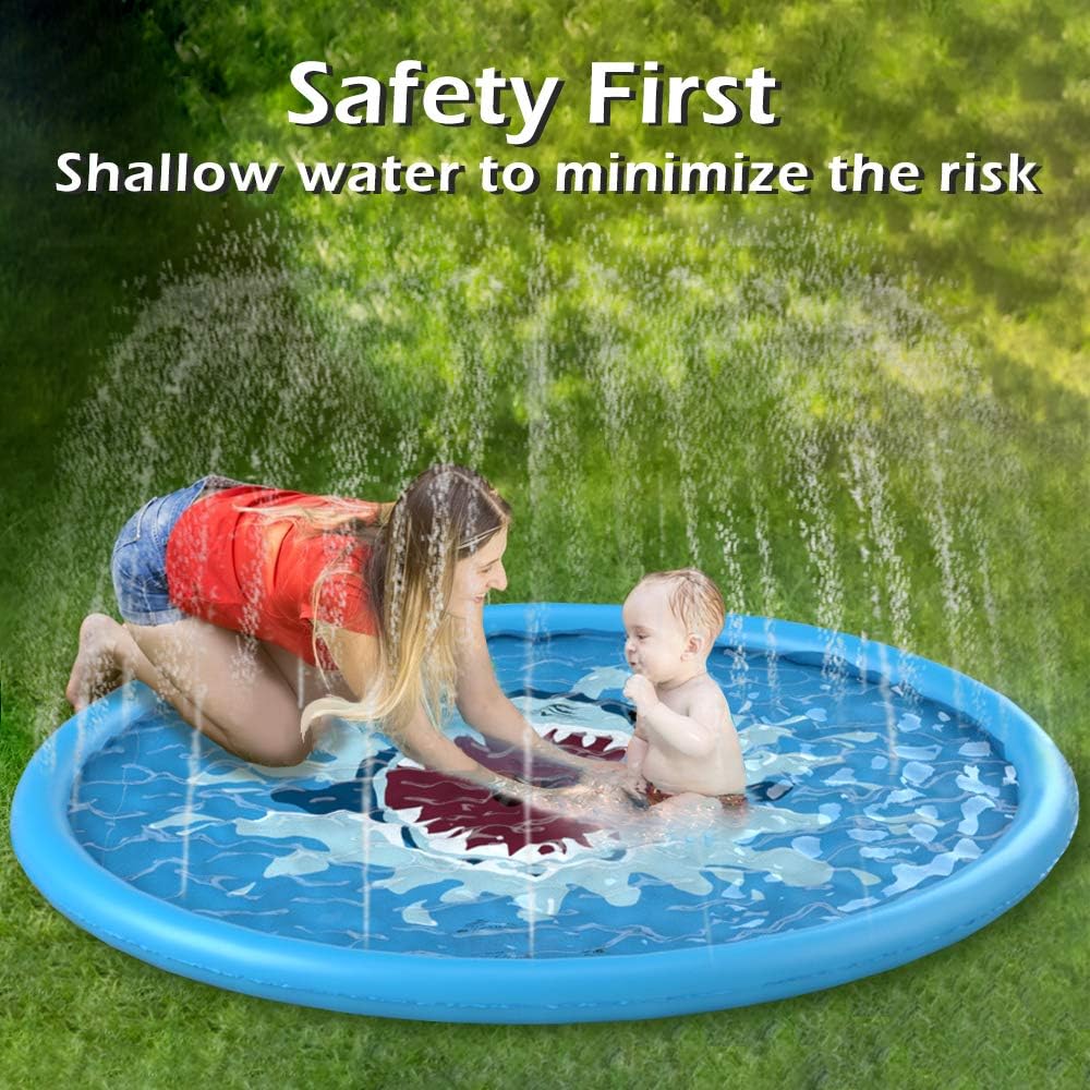 Splash Pad Sprinkler For Kids - Image 2