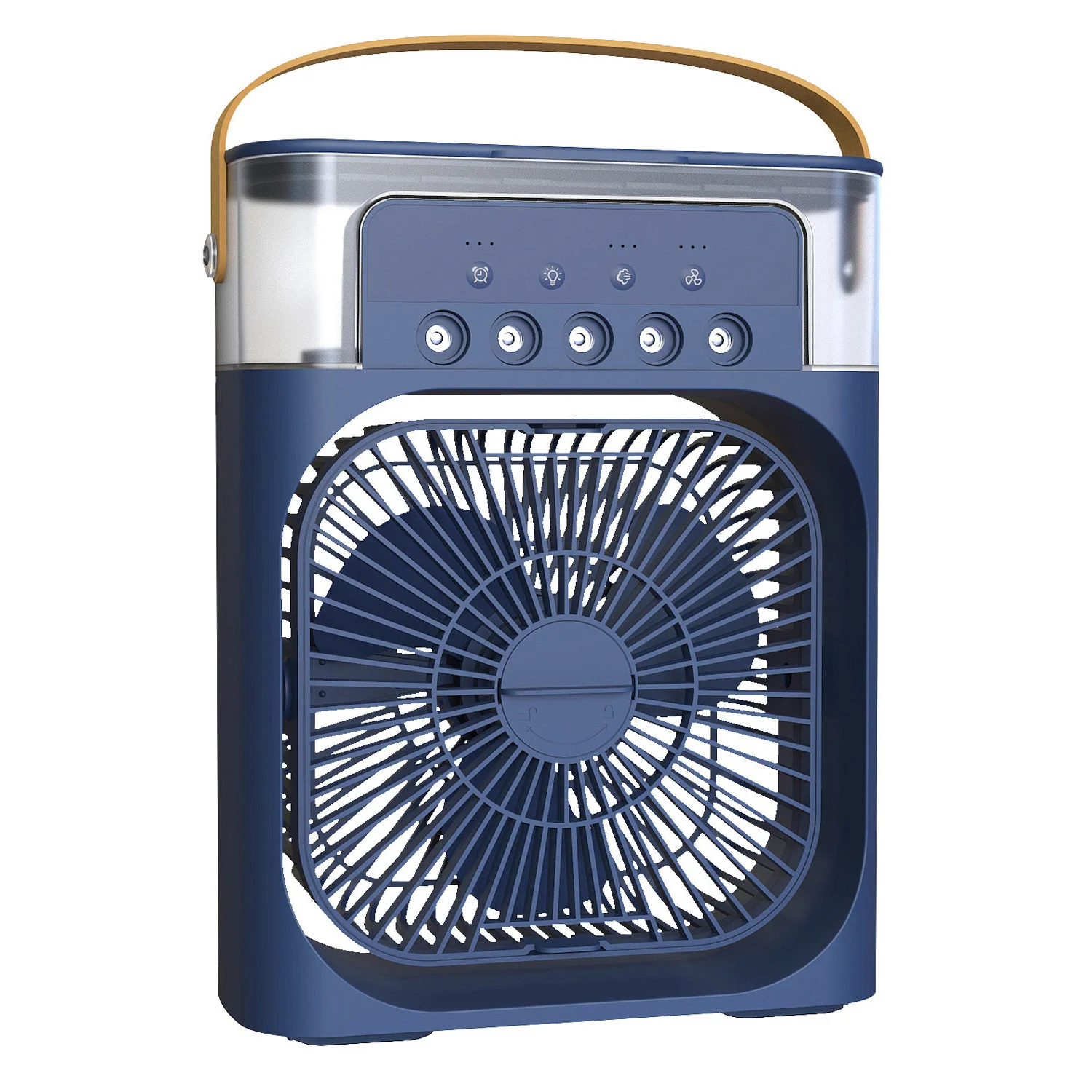 Spray Small Fan Five Hole Humidification Small Refrigeration Air Conditioner Mini Fan Water Cooled Silent Air Cooler - Image 4