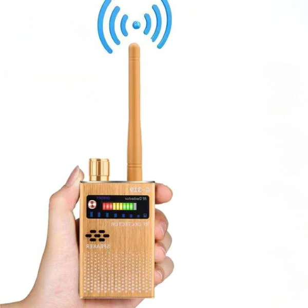 Spy Detector Device | RF Bug Detector, Hidden Camera & GPS Tracker Finder with Laser Lens - Anti-Spy Signal Protection - Image 4