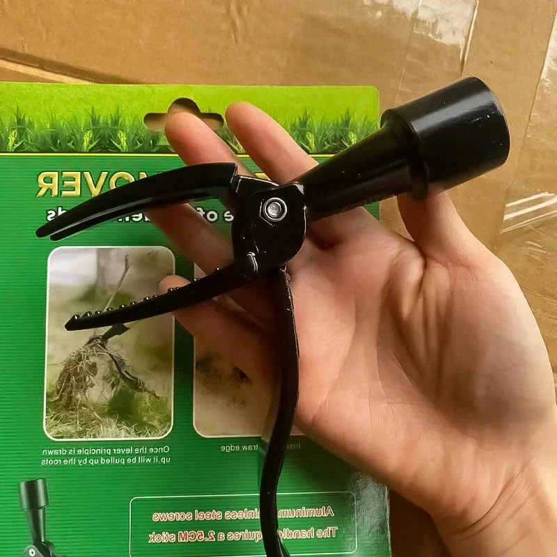 Stainless Steel Adjustable Long Handle Detachable Weed Puller - Image 4