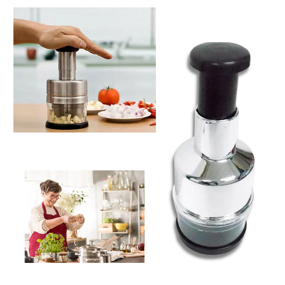 Stainless Steel Garlic Chopper - Image 4