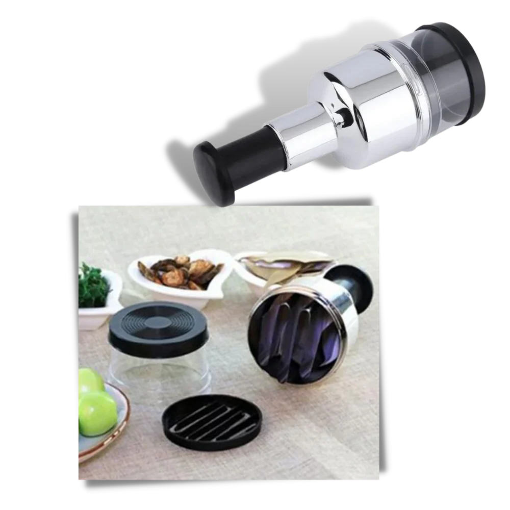 Stainless Steel Garlic Chopper - Image 6