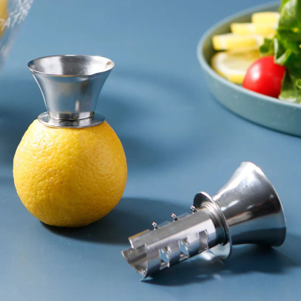 Stainless Steel Manual Lemon Juicer - Image 2