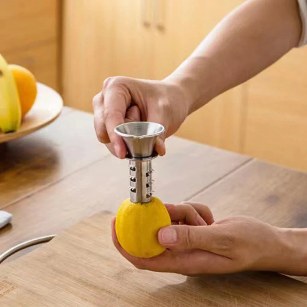 Stainless Steel Manual Lemon Juicer - Image 3