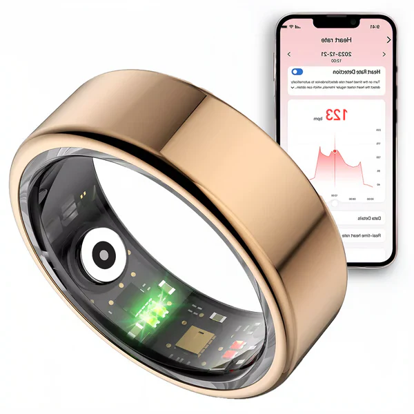 Stainless Steel Smart Ring - Image 2