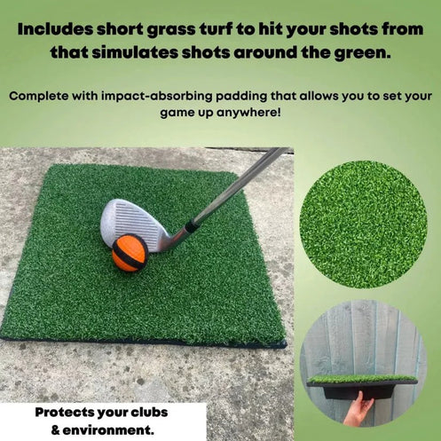 Sticky Golf Game - Mini Casual Golf Game Set, Auxiliary Practice to Improve Golf Skills Props Suitable for Indoor Outdoor - Image 4