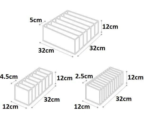 Storage Boxes For Underwear - Image 7