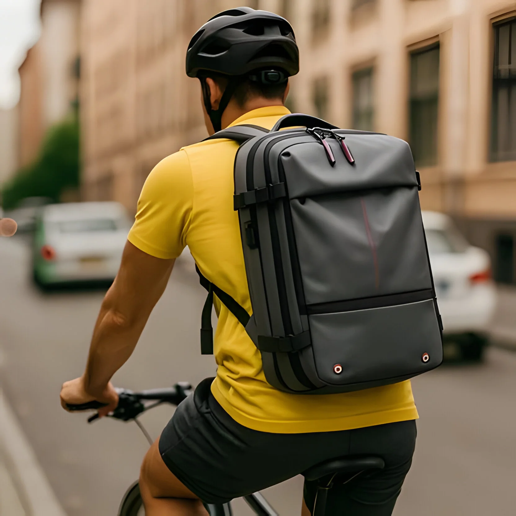 Structured Rucksack with Internal Compression System - Image 5