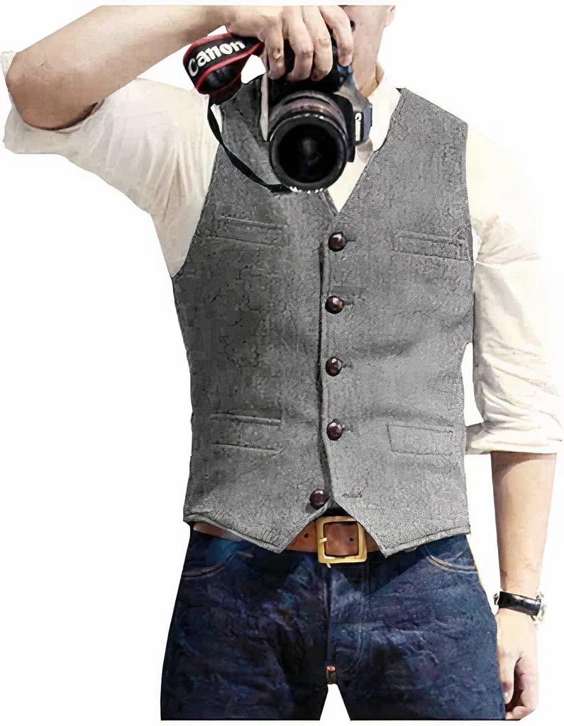 Stylish and fashionable waistcoat - Image 4