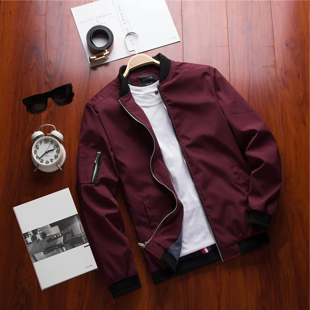 Stylish and Short Summer Jacket For Men - Image 5