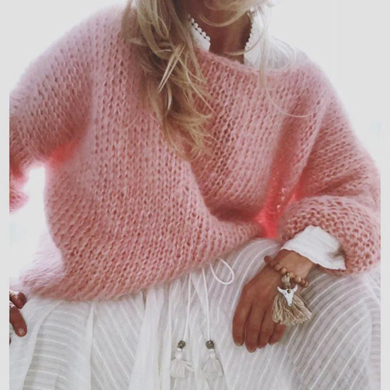 Stylish knitted sweater - Image 4