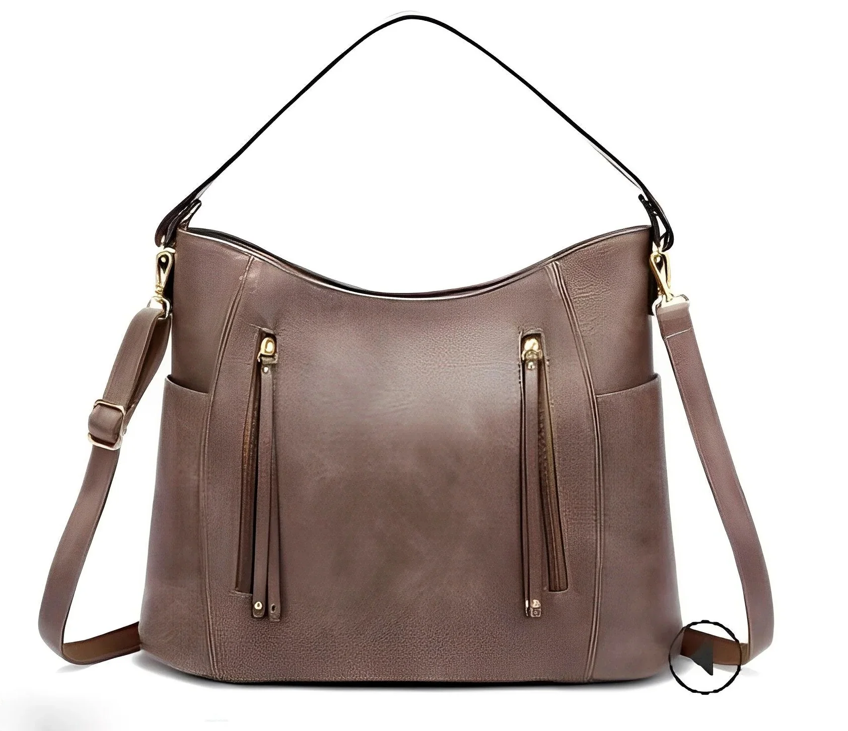 Stylish Ladies Vintage Leather Bag - Image 4