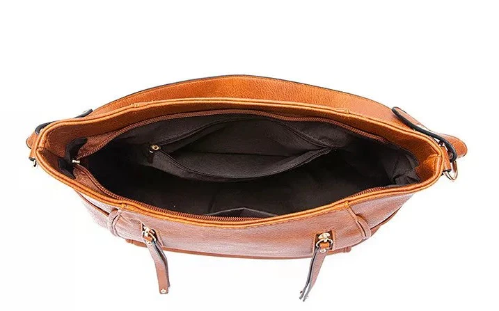 Stylish Ladies Vintage Leather Bag - Image 6