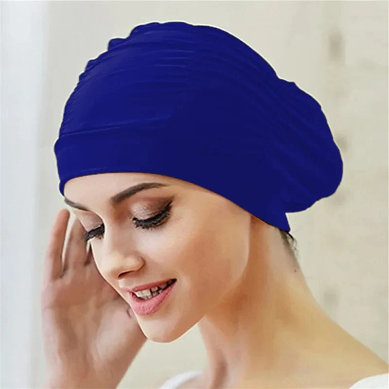Stylish Stretch Swimming Cap - Image 5
