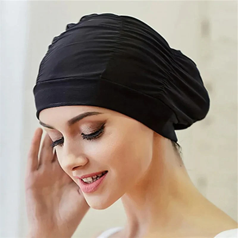 Stylish Stretch Swimming Cap - Image 9