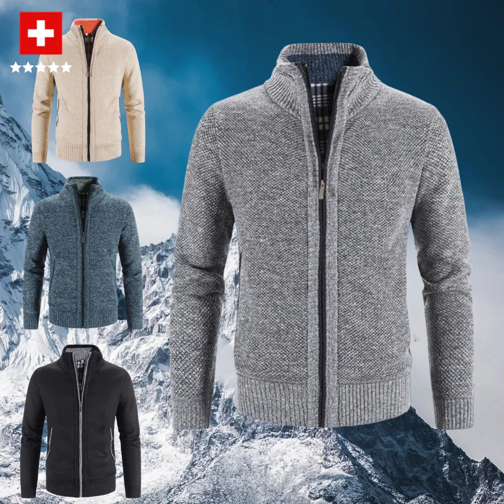 Stylish Winter Cardigan for Men – Comfort and Elegance - Image 7