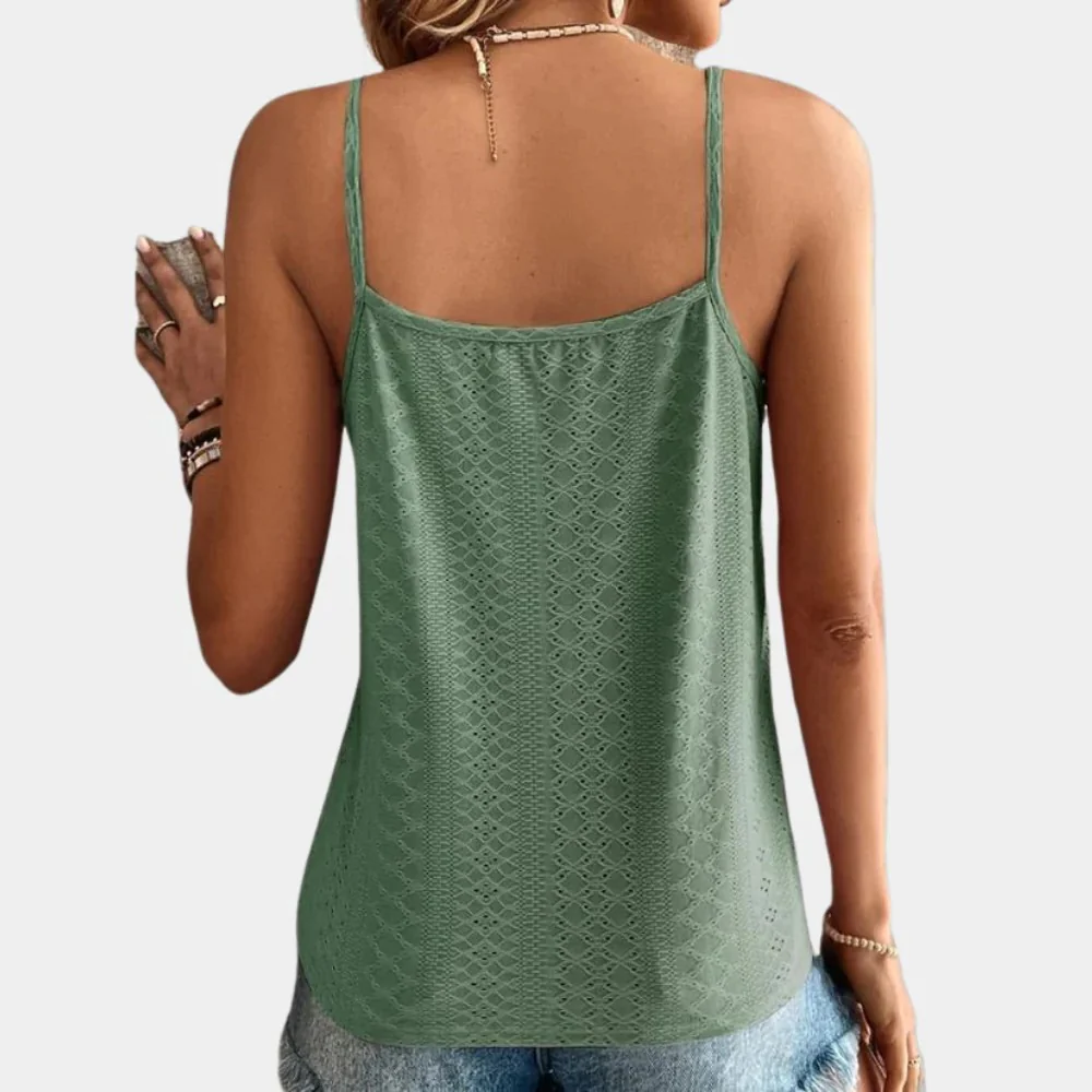 Stylish Women's Top With V-neck - Image 2